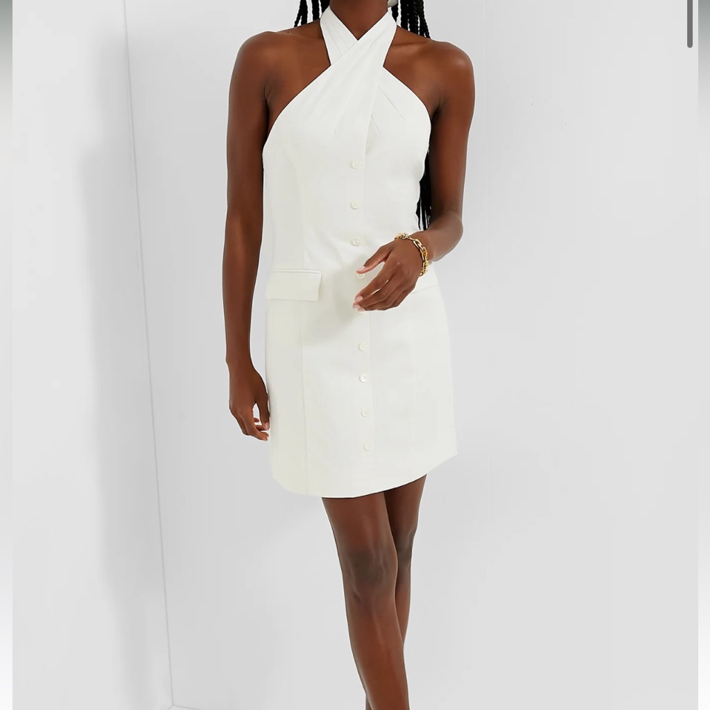 Staud Ivory Haven Dress